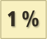 1 %