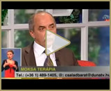 Beszélgetés Dr. Márkus Istvánnal (szülész-nőgyógyász, klinikai onkológus) és Bencze Ilonával (homeopata gyógyító) a Moksa Elixír feltalálóival a Duna televízióban.